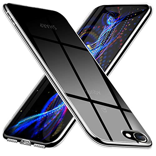 AQUOS R2 ケース クリア TPU 薄型 軽量 耐衝撃スマホカバー 透明 滑り止め ソフト SH-03K SHV42 カバー 全面保護 スクラッチ防止 レンズ保護 ワイヤレス充電対応 アクオス 