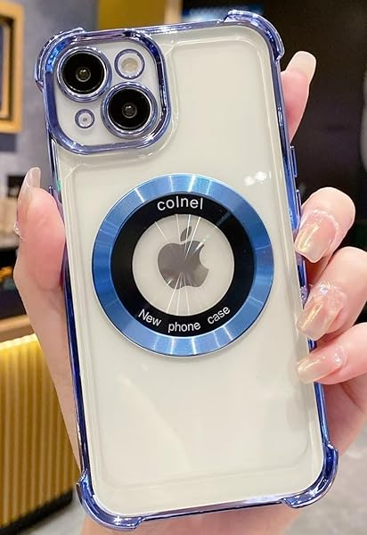 i Phone 14 Pro Max ケース クリア カバー Mag Safe 対応 ワイヤレス充電 アイフォン 14 プロマックス カバー 透明 マグネティックループ内蔵 カメラ保護 薄型 軽い 耐