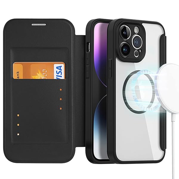 i Phone 15 Pro Max ケース 手帳型 i Phone15 Pro Max ケース Mag Safe対応 カード収納 アイフォン15プロマックスケース マグセーフ 手帳 ワイヤレス充電対