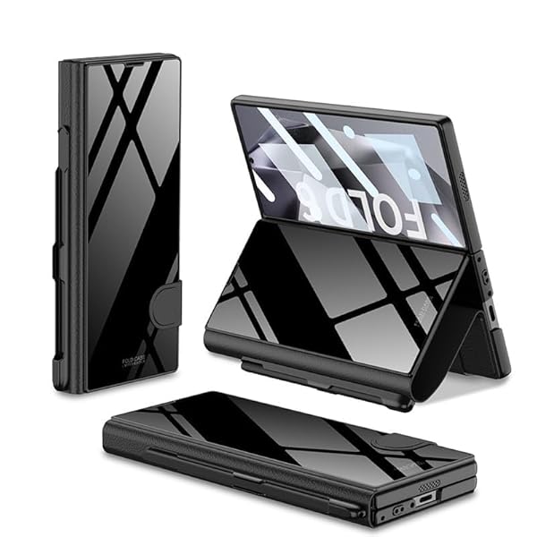Galaxy Z Fold6 ケース 手帳型 2枚 カード収納 ギャラクシーzフォールド6 SC-55E SCG28 ケースカバー sペン収納 スタンド機能 カバー カメラレンズ保護 薄型 ワイヤレス