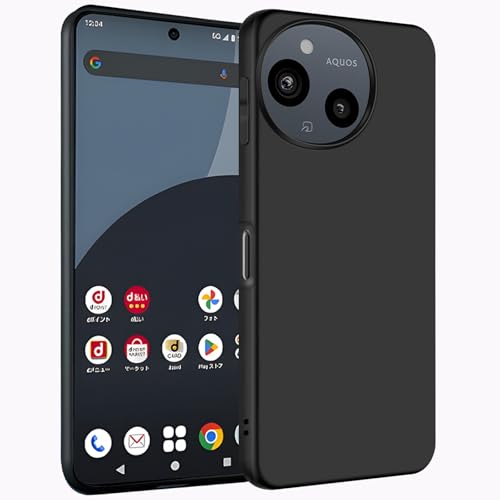 Aquos Sense 9 / SH-53Eケース Sense 9 カバー マット マット質感 超薄型 TPU 指紋防止 アクオスセンス9 SHG14 SH-M29[柔軟なTPU素材・薄型・軽量・傷防