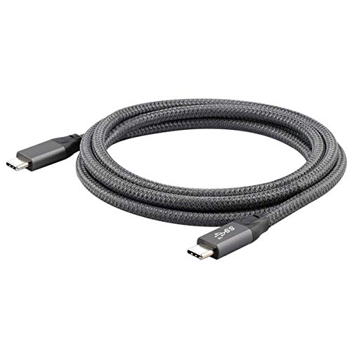 Type C ケーブル Gen2 オス-オス 10Gbps USB C USB 3.1 100W ケーブル 電子マーカー付き タブレット 電話 ノートパソコン用 (1.5m)商品の説明 10Gbps 