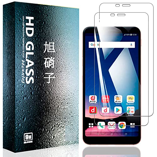[2枚セット] LG Style2 L-01L ガラスフィルム L-01L フィルム 強化ガラス 保護フィルム 硬度9H 気泡ゼロ 飛散防止 高感度 高透過率 衝撃吸収 指紋防止 貼り付け簡単 液晶ガ