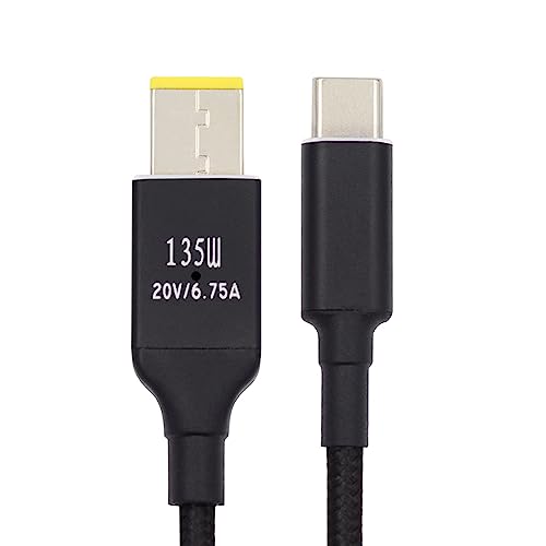 Type C ケーブル DC 長方形 11.0 * 4.5mm 電源 PD 充電ケーブル Thinkpad X1 Legion Y7000P ラップトップ DC20V 6.25A商品の説明 入力: T