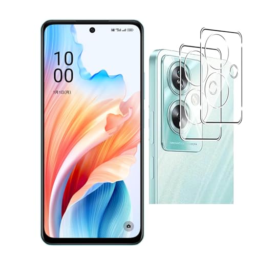 [2枚セット] OPPO A79 5G カメラフィルム オッポ OPPO A79 5G 6.7型 レンズフィルム 硬度9H 耐衝撃 飛散防止 高透過率 自動吸着 超薄型 0.26mm OPPO A79