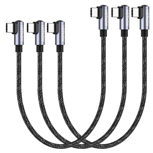 USB C ケーブル 30cm 3本 直角0.3 m PD 65 W USB 2.0急速充電ケーブルは USB Cや スマホ機器に適しています商品の説明 直角USB CからUSB Cケーブルまで0.3