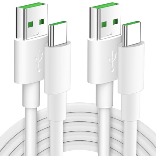 USB Type C ケーブル 65W 6A 対応OPPO Super VOOC急速充電 ケーブル 1.8M / 2本 対応OPPO / Find X5 X3 Pro / Reno9 A / Reno