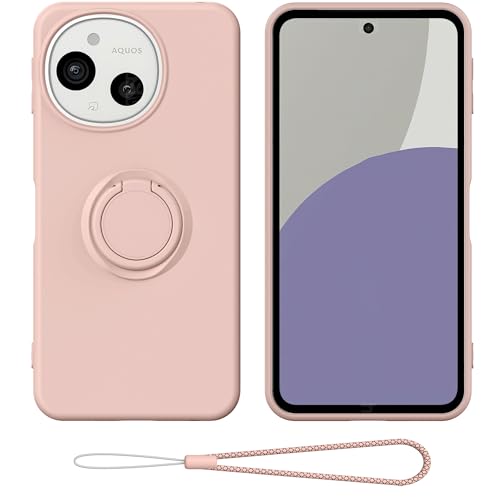 AQUOS sense 9 リング ケース AQUOS sense9 SH-M29 リング スマホケース 携帯ストラップ スマホリング かわいい スマホ バンカーリング スマホカバー AQUOS se