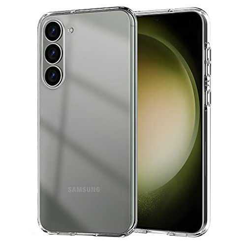Galaxy S23 5G ケース Galaxy S23 SC-51D SCG19 ケース ソフト クリア ストラップホール付 耐衝撃 薄型 軽量 透明 カバー TPU ケース (クリア) (Gala