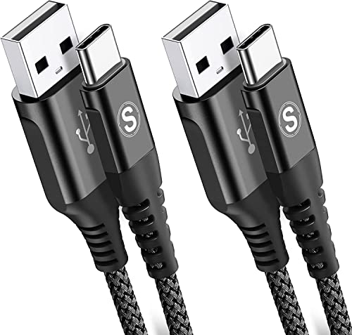 USB Type C ケーブル 0.5M / 2本セット USB C & USB A 3.1A QC3.0対応 急速充電 タイプc 充電ケーブル i Pad Pro Samsung Galax