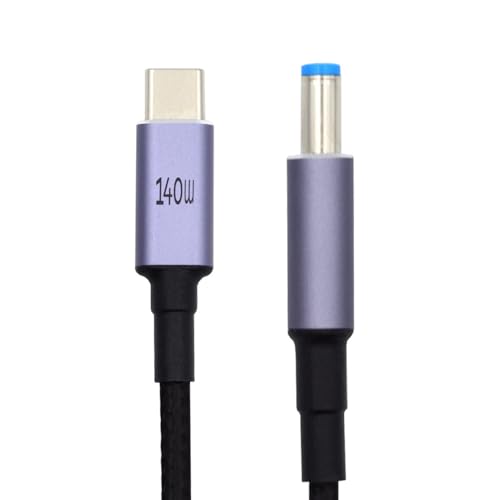 Type C PD ケーブル 1.8m 充電ケーブル USB C オス入力 DC 5.5x2.1mm 20V アダプター 電源 100W 135W 140W 65W ジャック延長充電ケーブル ノートパ
