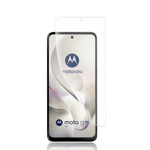 Moto G64 5G / Moto G64y 5G フィルム アンチグレア 指紋認証対応 保護フィルム TPU 3D設計 サラサラ タッチ感 反射防止 浮き防止 気泡レス 滑り心地 キズ修復 気泡レ