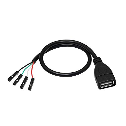 USB2.0 ケーブル 0.3m usb ttl 変換 3.3V デュポン ケーブル アダプタケーブル TXRX信号4ピン0.1インチピッチ シリアルポート usb 変換 USB延長ケーブル usb 