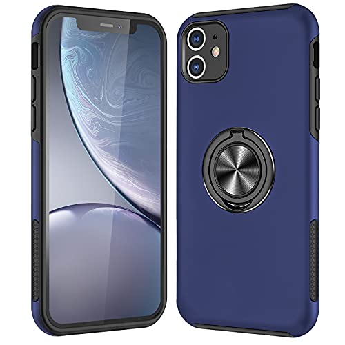 i Phone 11 リング ケース 耐衝撃 TPU + PC 指紋防止 擦り傷防止 スタンド機能 アイフォン 11 ケース 一体型 携帯カバー 車載ホルダー対応 衝撃吸収商品の説明 【商品説明】：【