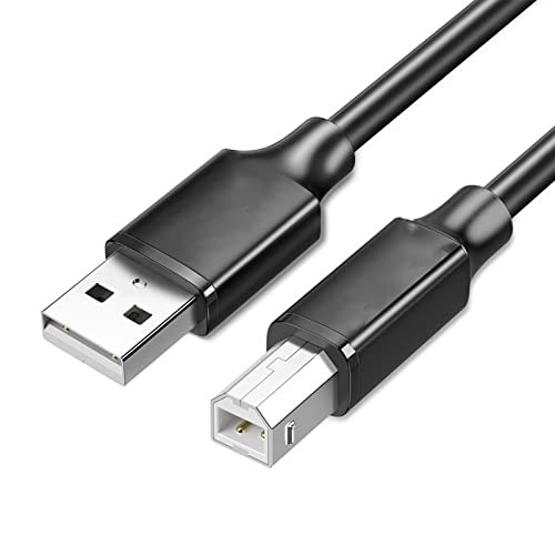 プリンターケーブル USB2.0ケーブル タイプ (1m) (Aオス タイプBオス) 高速データ転送480Mbps エプソン Canon ブラザー などのプリンター Fax 複合機 スキャナーに対応(