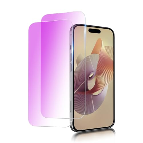 i Phone15 Promaxガラスフィルム ブルーライト 15プロマックス用フィルム i Phone15promax 保護 ブルーライトカット 画面保護 シート 保護傷に強い / 目の疲れ軽減 /