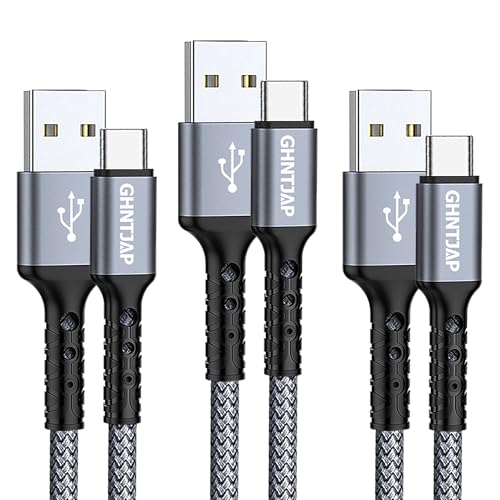 USB Type C ケーブル 1M 3本セット USB A to USB C ケーブル 3A急速充電 QC3.0 / 2.0対応 i Phone15 / Galaxy / Pixel / Xperi