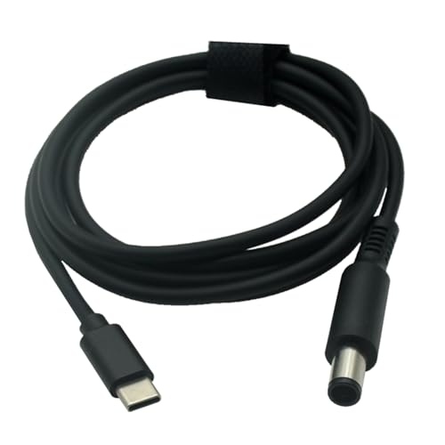 DELLノートパソコン PD 充電ケーブル USB C 変換アダプター ケーブル デル 変換アダプタ USB Type C TO DELL ACアダプター 7.4x5.0mm (外径7.4mm-内径5