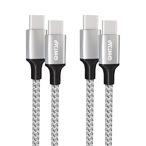 USB C to USB C ケーブル 2M 2本セット Type C ケーブル 60W急速充電 PD対応 USB2.0データ転送 高耐久 ナイロン i Phone16 / Galaxy S24 / 