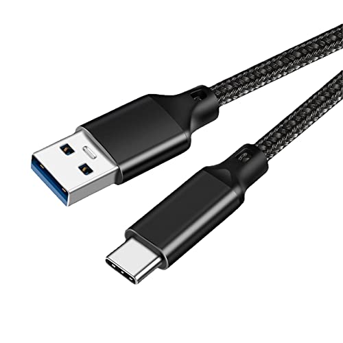USB C USB A 3.1 ケーブル 0.5m 10Gbpsデータ転送 / 3A 60W高速充電 USB3.1 Gen2 ケーブル USB A to USB C ケーブル 高耐久ナイロン スマート