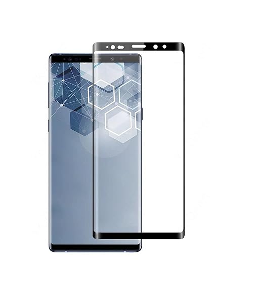 Galaxy Note9 フィルム 2枚 SC01L SCV40 ガラスフィルム 3Dラウンドエッジ加工 ガラス 0.26mm 薄 Sペン および顔認証には影響しません 旭硝子製 硬度9H 気泡防止 