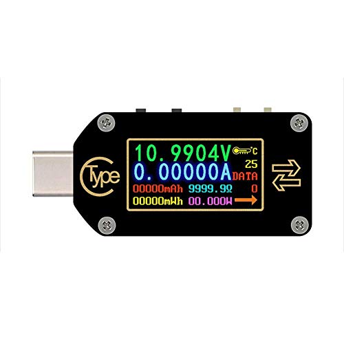 Type-C PD トリガー USB電圧 電流計 容量計2ウェイ 測定 充電器 バッテリー APP PC USBテスター ブラック商品の性質上、取り付け方法や使用環境、相性に関するサポートは行っており