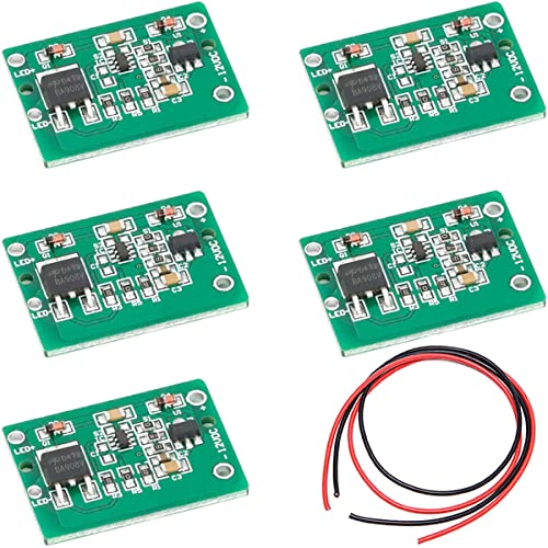 タッチスイッチセンサー 12V 容量性 タッチスイッチセンサー モジュール TTP223プッシュボタンタッチキーモジュールDC 6-20V 3Aケーブル付き改造車やオートバイ LEDライト ミラータッ