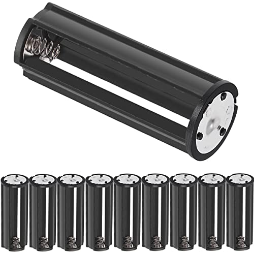 単4 電池ボックス 3本1.5V AAAから懐中電灯ケース 円筒形のプラスチック製バッテリーホルダー 電池変換アダプター 10個商品の性質上、取り付け方法や使用環境、相性に関するサポートは行っておりま