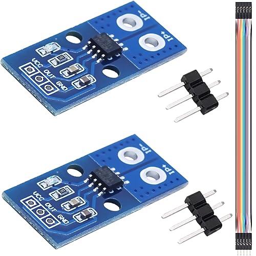 ホール電流センサーモジュール ACS724 50A 範囲 AC/DC ホール効果電流センサー 電流測定用デュポンケーブル付き 2個セット商品の性質上、取り付け方法や使用環境、相性に関するサポートは行っ