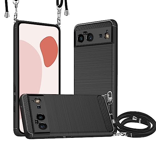 Google Pixel 6 ケース ショルダー 新型韓国 可愛い 薄型 軽量 TPU 耐衝撃 シリカゲル メッキ加 TPU ネック ショルダー ストラップ付き スマホ シリコン pixel 6 スマ
