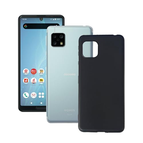 AQUOS Sense4 / Sense4 Lite Sense5G SH-53A / SH-41A ケース TPU 耐衝撃薄型 軽量 擦り傷防止 落下防止 滑り止め指紋防止 防塵 耐久 携