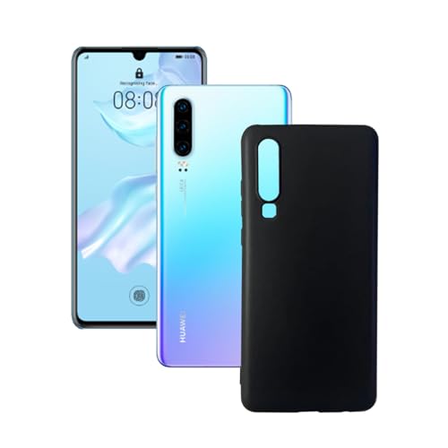 HUAWEI P30 ケース TPU 耐衝撃薄型 軽量 擦り傷防止 落下防止 滑り止め指紋防止 防塵 耐久 携帯便利 HUAWEI P30 ケース カバー 黒い 送料