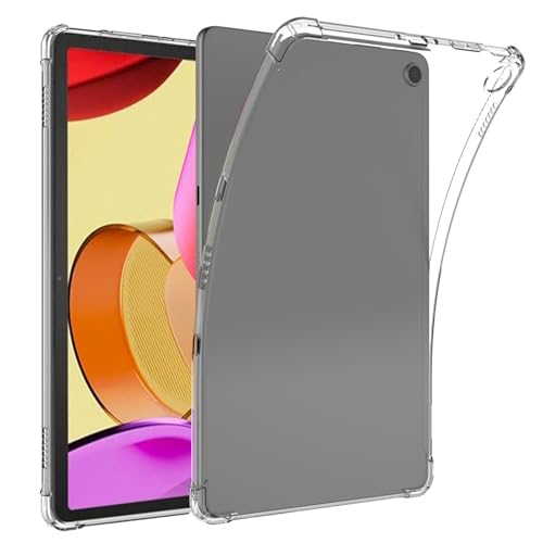 Fire max 11 11インチ カバー タブレットケース [1枚入 保護 ケース] 耐衝撃 すり傷防止 四隅がエアクッション構造 スタンド機能 軽量 薄型 TPU ソフト 透明 ケース アクオス 
