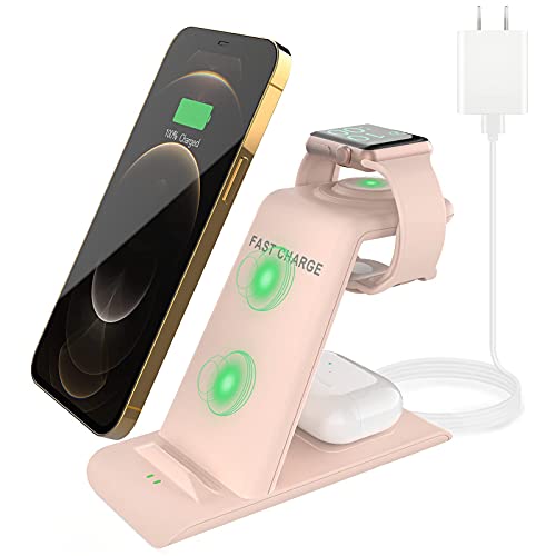 i Phone 16 ワイヤレス充電器 Compatible with Apple watch ultra2 /series 10/9/8/se/7 充電器 Air Pods 4/3/Pro2/2en