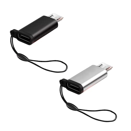 USB 変換アダプター Type C to Micro 変換コネクタ データ転送 充電 マイクロ セット ストラップ付 紛失防止 急速充電とデータ ミニウム合金 Xperia Galaxy Nexus