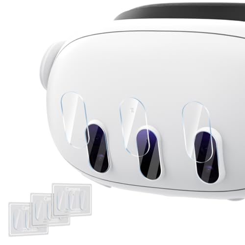 meta quest 3 レンズ 保護 カメラレンズ保護フィルム Meta Quest 3用 [センサー機能に影響しない] HDクリア 強化ガラスフィルム 硬度9H アンチスクラッチ保護 気泡防止 V
