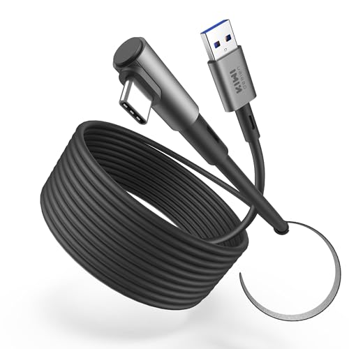 リンクケーブル 3m Oculus / Meta Quest3S / 3に対応アクセサリー Quest 2 / Pro / Pico 4に対応 USB 3.0リンクケーブルで5 Gbpsのスーパースピ