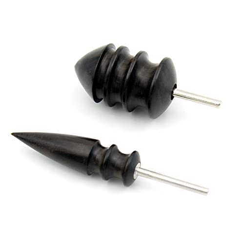 電動 コバ磨き DIY黒檀 革工芸 2サイズ 革磨き コバ磨き 革磨き レザースティック 革細工 革工芸 革手芸 道具 ブラック&starf;重要：商品画像はできる限り実物を再現するよう心掛け