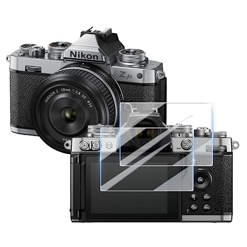 Nikon Z fc ガラスフィルム フィルム 強化ガラス Nikon ニコン Zfc 液晶 ガラス アクセサリー [2枚セット 旭硝子製素材 高 品質 ] 超薄 Touch硬度9H 高透過率 飛散防