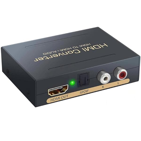 HDMI 音声分離器 4K HDLR14 PS4 PS5対応 光デジタル 音声分離 PC Blu-ray DVD 入力 HDMI 分離器 オーディオ 映像分離機 ハイレゾ SPDIF AUX ステレオ