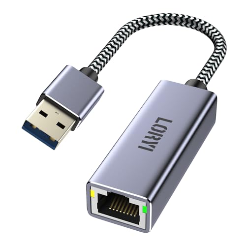 有線LANアダプター USB3.0 Switch 1Gbps イーサネットアダプター USB3.0 RJ45 ギガビット Thunderbolt 3/4に対応した ラップトップ Nintendo Sw