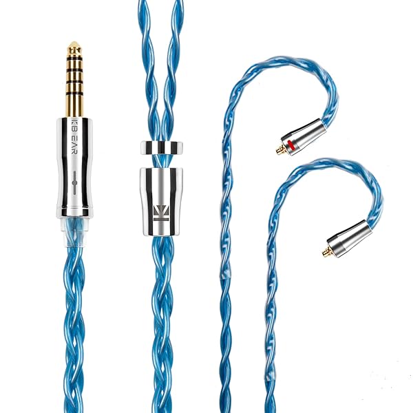 MMCX4.4MM リケーブル 耀 Glory ケーブル バランス交換用ケーブル イヤモニりケーブル 4芯6N単結晶銅ケーブル 音質改善 SONY：IER-Z1R / IER-M9 / IER-M7 