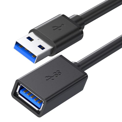 USB 延長ケーブル USB3.0 延長 ケーブル 5Gbps 高速データ転送 タイプAオス - タイプAメス USBケーブル 柔らかいPVC Uディスク USB ハブ マウス キーボード等に接続 u