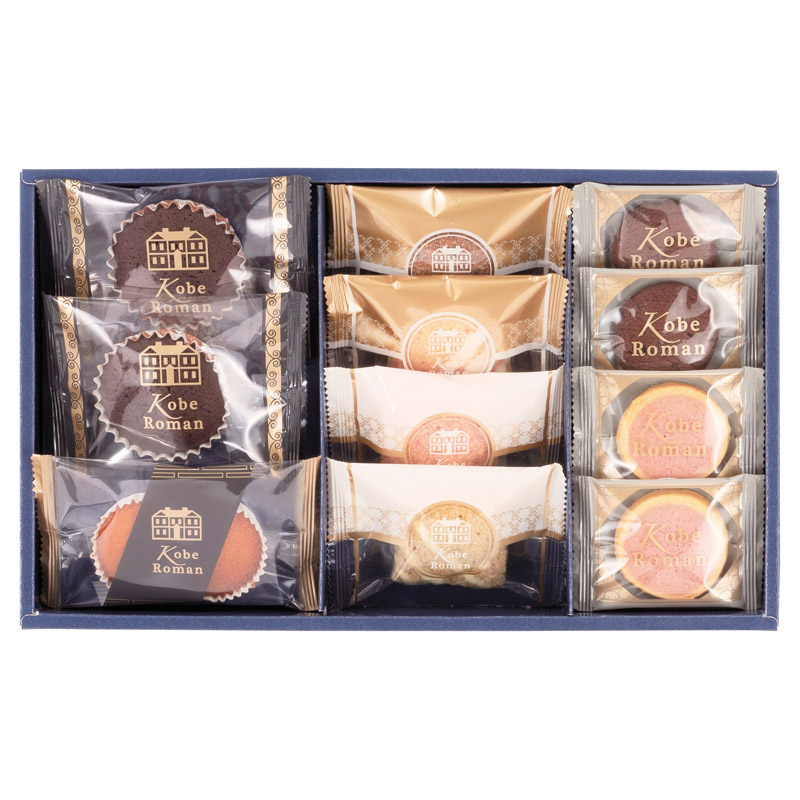 神戸浪漫 ガトーセレクション 焼き菓子 ギフトセット フィナンシェ パイ チョコブラウニー クッキー チョコチップクッキー ブルーベリークッキー 詰め合わせ 高級 贈り物 おしゃれ スイーツパイ職人「
