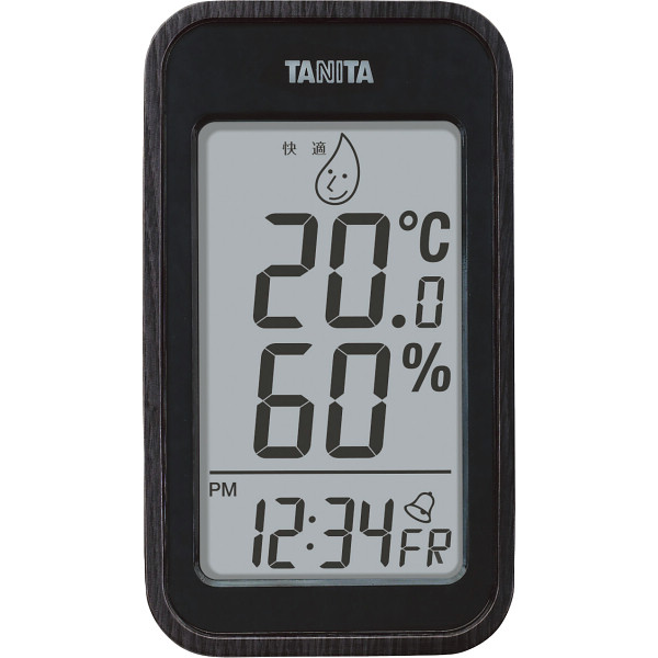 【厳選 母の日ギフト 送料無料】 タニタ デジタル温湿度計 湿度計 温度計 デジタル 見やすい 置き掛け兼用 マグネット アラーム付 おしゃ