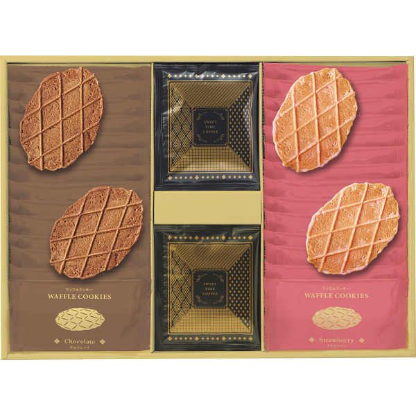 カフェガトーアソート ワッフルクッキー チョコ いちご ドリップコーヒー カフェタイム セット スイーツ お菓子 ギフト プレゼント 人気 休憩 おしゃれ 軽い食感 贈答用 仕事 おすすめ コーヒータ