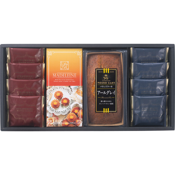焼き菓子 バラエティ セット パウンドケーキ アールグレイ マドレーヌ ミルク ワッフルクッキー ホワイトショコラ いちご 焼き菓子 ギフト プレゼント 手土産 スイーツ 高級 詰め合わせ 人気 おし