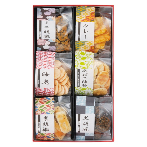 お煎餅6種詰合せ あられ煎 あられ 詰め合わせ せんべい 低脂質 間食 美味しい おせんべい おつまみ 小分け 個包装 お取り寄せ ギフト こだわり ギフトセット おかき 米菓 煎餅 和菓子 お返し 