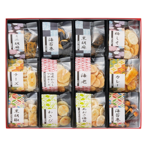お煎餅12種詰合せ あられ煎 あられ 詰め合わせ せんべい 低脂質 間食 美味しい おせんべい おつまみ 小分け 個包装 お取り寄せ ギフト こだわり ギフトセット おかき 米菓 煎餅 和菓子 お返し