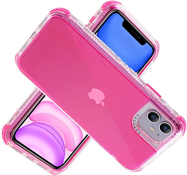 i Phone12 i Phone12 Pro 6.1インチ ケース ハード PC + ソフト TPU クリア クリスタル 三層構造 指紋防止 すり傷防止 360°保護 シリコン 軽量 耐衝撃 薄型 